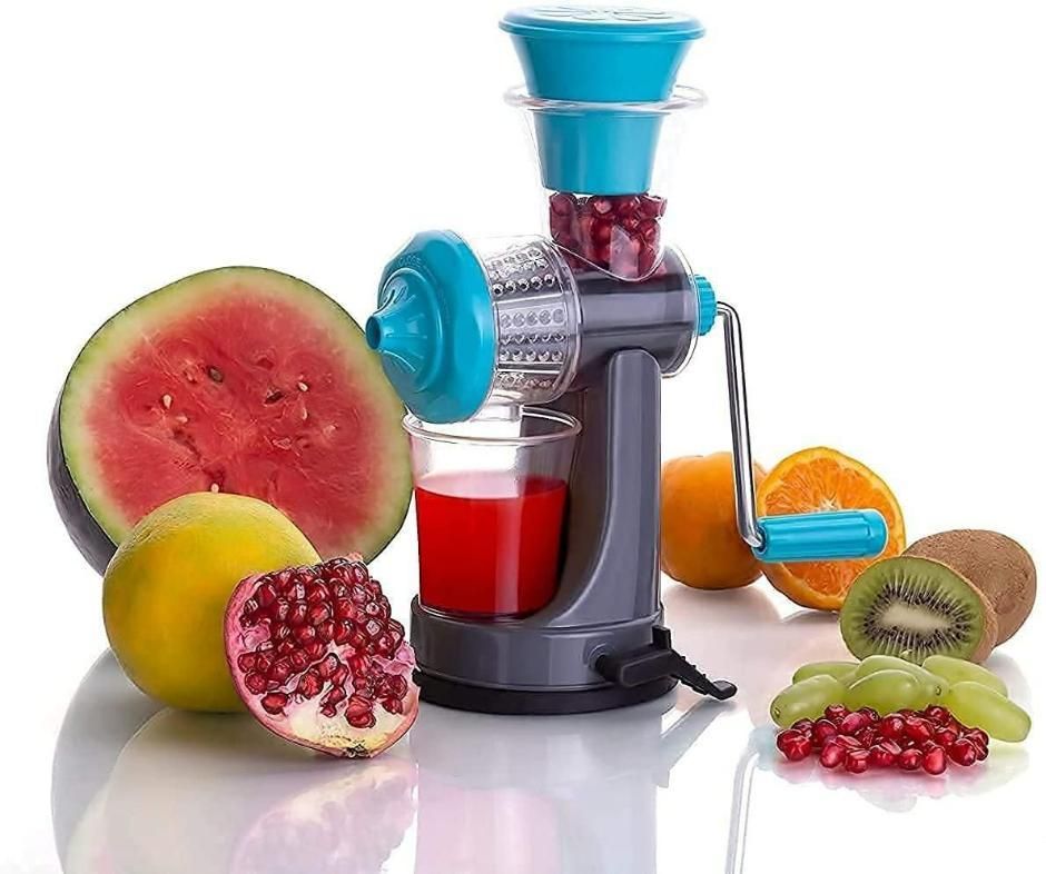 TwistFresh Manual Hand Juicer with Steel Handle for Fruits