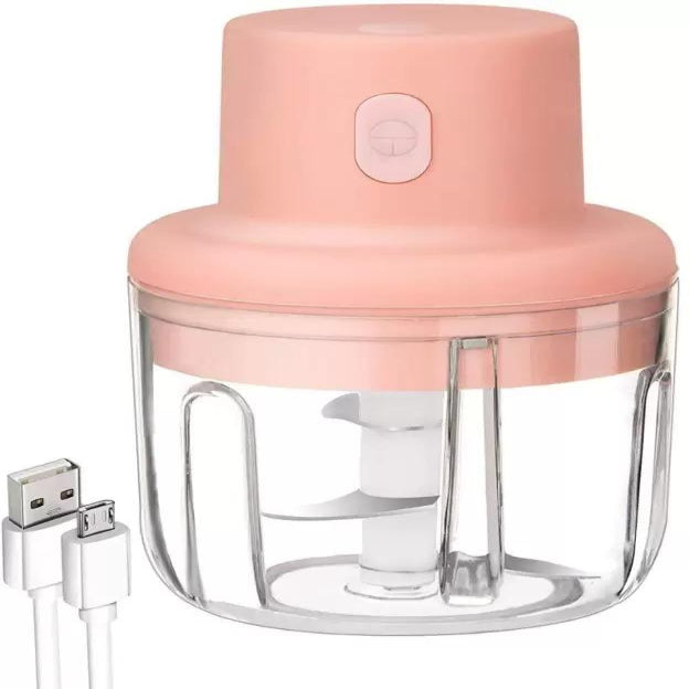 Grab'a'Zab QuickChop Pro - Electric Mini Food Chopper with USB Charging